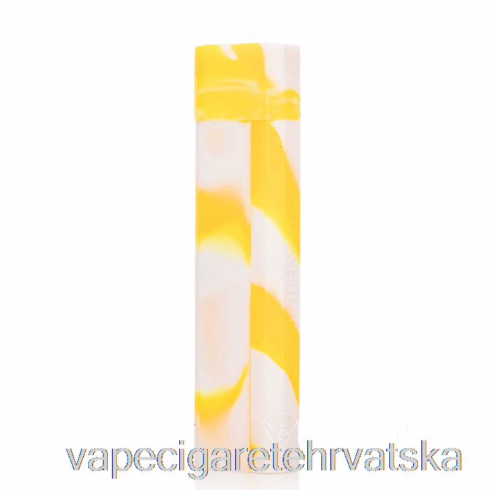 Vape Hrvatska White Rhino Silikon Dab Out [quartz] Yellow White (uv Glow)